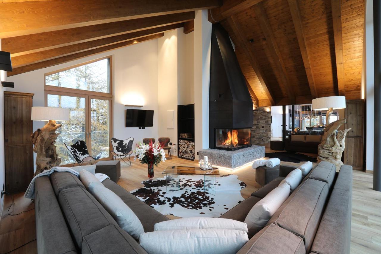 Chalet Blanc Breuil-Cervinia Bagian luar foto