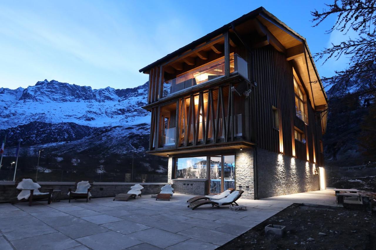 Chalet Blanc Breuil-Cervinia Bagian luar foto