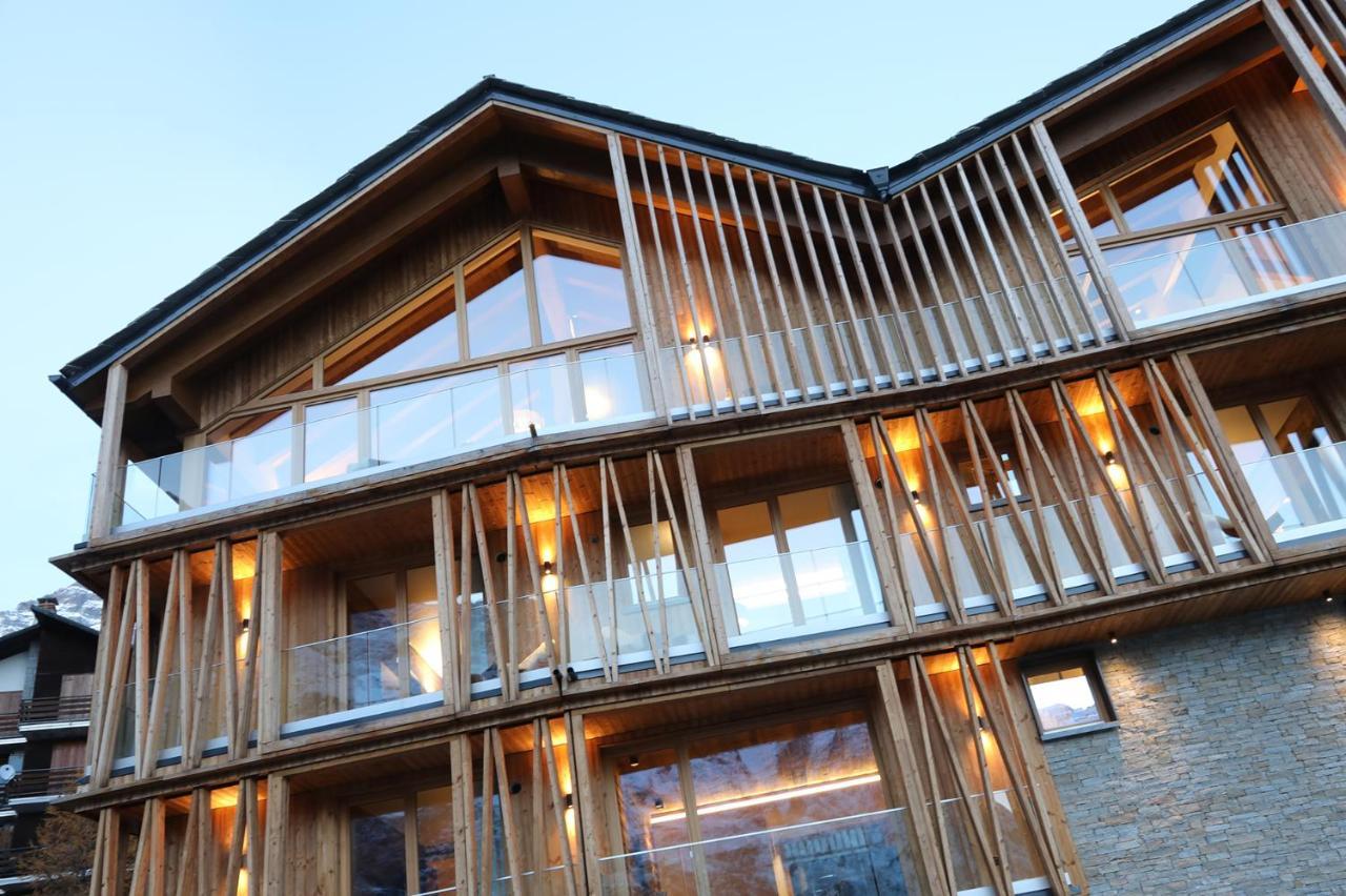 Chalet Blanc Breuil-Cervinia Bagian luar foto