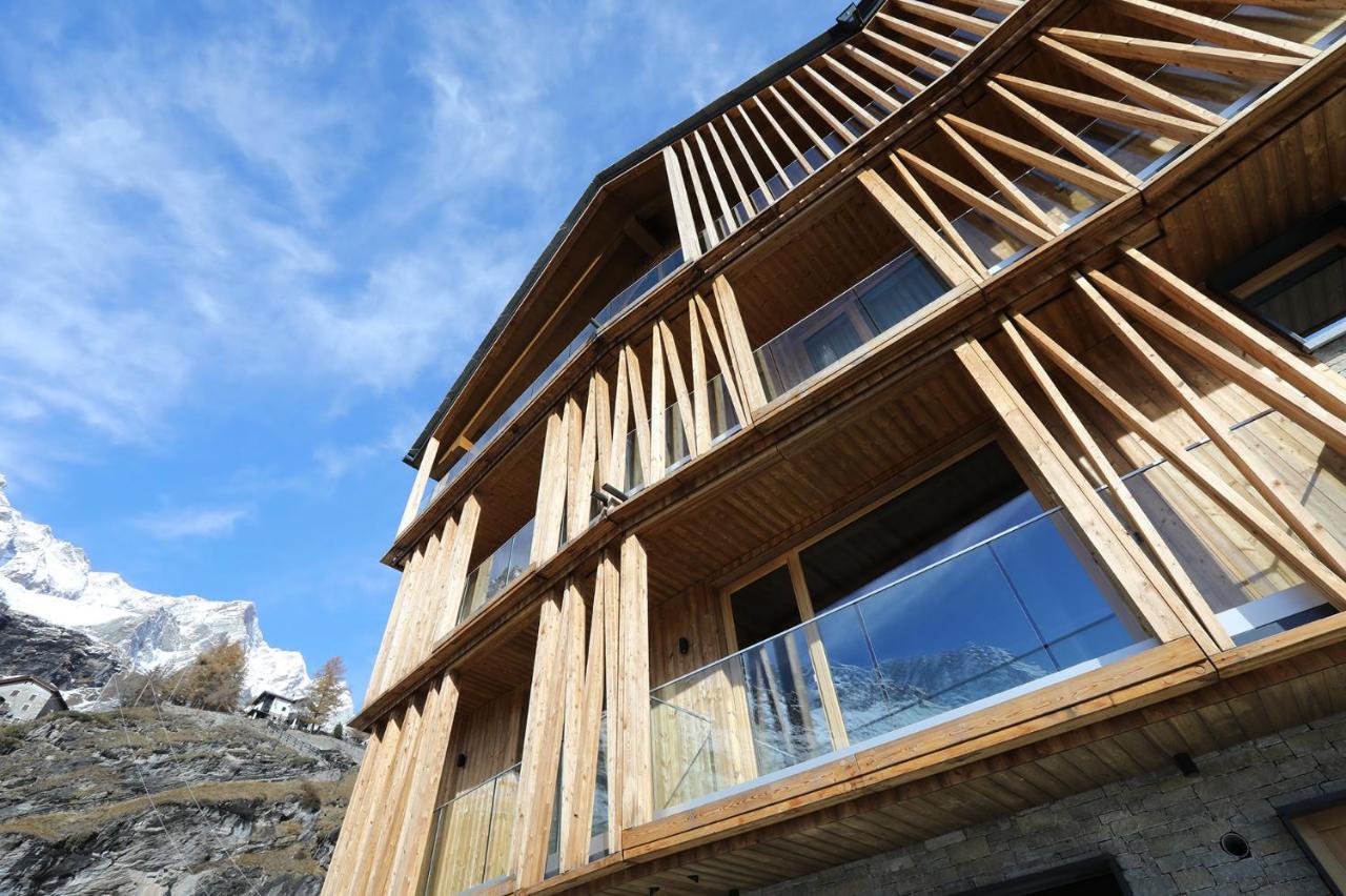 Chalet Blanc Breuil-Cervinia Bagian luar foto